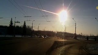 Videos capture exploding meteor in sky [upl. by Spohr]