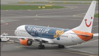 Amsterdam Schiphol Airport Plane Spotting  Panorama Terrace Ground Movements  More [upl. by Rtoip]