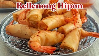 Rellenong Hipon  Stuffed Shrimp Spring Rolls [upl. by Lorrie765]