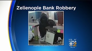 Zelienople Bank Robbery Suspect Sought [upl. by Enoved286]