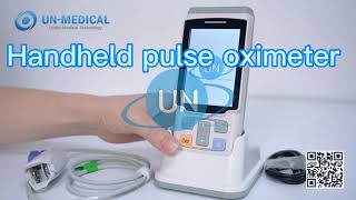 Handheld Hospital Equipment Vital Signs Pulse Oximeter PC100sc [upl. by Alby]