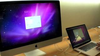 iMac 27inch Late 2009 Target Display Mode [upl. by Drofhsa]