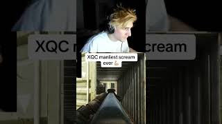 xqcs manliest scream ever xqcclips xqc xqcow twitch xqcreact [upl. by Malti]