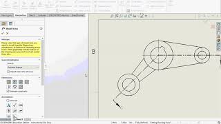 Aligned Sectional View in Solidworks [upl. by Ardehs863]