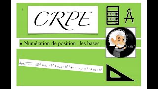 CRPE  Numération de position  les bases [upl. by Mckeon]