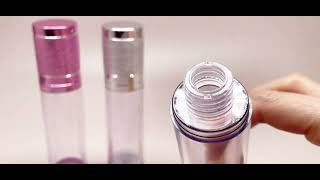 How does airless pump bottle airless vacuum pump bottle work [upl. by Aisad288]