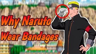 Why Naruto Wear Bandages  Explain  In Hindi [upl. by Dianemarie]