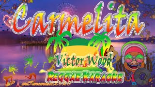 Carmelita  Victor Wood  DJ John Paul REGGAE Cha Cha Karaoke version [upl. by Violante461]