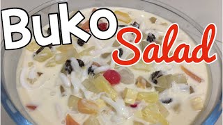 Buko Salad recipe [upl. by Einalem]