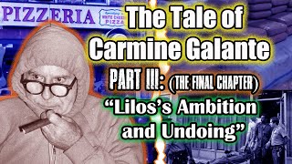 The Tale of Carmine Galante Pt 3  Lilo’s Ambition amp Undoing  Documentary  gangster mafia [upl. by Jessey]