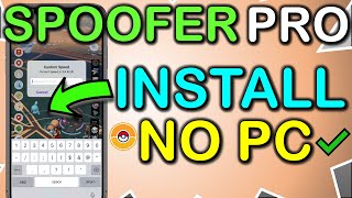 2024 Pokemon GO Spoofing NO PC iOS 🔥 SpooferPro Install Pokemon GO Spoofer 🔥 Teleport and Joystick [upl. by Jewelle]