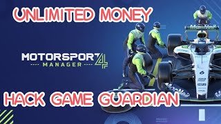 MOTORSPORT MANAGER 4 HACK UNLIMITED MONEY No Root [upl. by Asek]