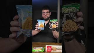 Trending Snacks Taste Test Chicken Noodle Soup Cheese Puffs Jelly Beans and More [upl. by Leahcimnhoj]