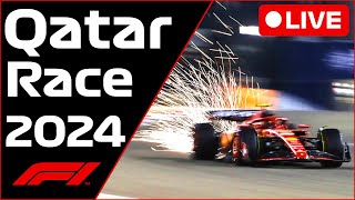 🔴F1 LIVE  Qatar GP RACE  Commentary  Live Timing [upl. by Rodrigo830]