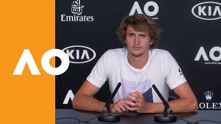 Alexander Zverev quotHes playing the best tennis of his lifequot  Australian Open 2020 Press Conference [upl. by Otila]