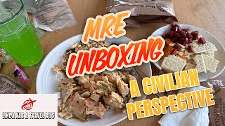 Civilian Unboxes MRE Surprising Finds Inside  Linda Has A Travel Bug [upl. by Eppesuig]