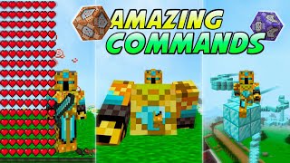 Minecraft Amazing Commands For Fun 😎 Secret Commands In Minecraft🤫 [upl. by Auoy]