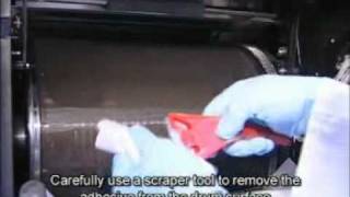 HP Indigo Photo Imaging Plate PIP Underlay Replacement Tutorial  Exotic DPS [upl. by Wakeen445]