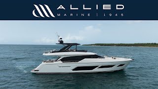 2023 Ferretti Yachts 720 for Sale  quotCALMAquot [upl. by Uaerraj]