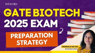 GATE Biotech 2025 Exam Preparation Strategy  StepbyStep Guide gate2025 gatebiotechnology [upl. by Sammie]