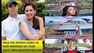 WIFE NI CHITO MIRANDA NA SI NERI SUNOD SUNOD NAKABILI NG PROPERTY NOONG YEAR 2022 MAY BASEHAN BA [upl. by Julianne73]