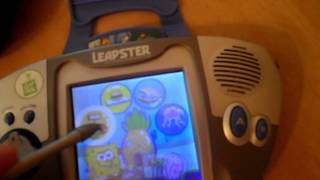 CLOSE UP LOOK AT THE LEAPFROG LEAPSTER TOUCH COLOUR GAMES CONSULE [upl. by Adnaerb]