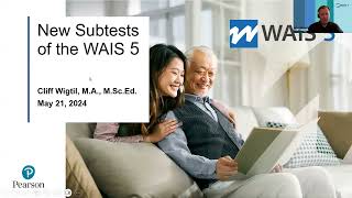 New Subtests of the WAIS5 [upl. by Dunham]