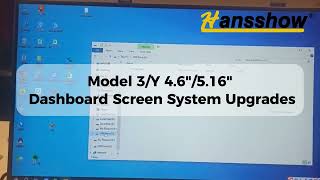 Hansshow Model 3Y 46quot516quot Dash Screen System Upgrades Tutorial [upl. by Carleen609]