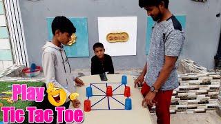 Play Tic Tac Toe Game and Win Exciting Prizes Fun Village Games PART5 [upl. by Simmie253]