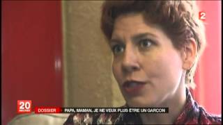 Papa Maman je ne veux plus être un garçon  Journal 20h France 2 du 26 03 14 [upl. by Zuzana]