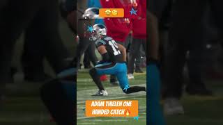 Adam Thielens ONE HANDED CATCH is NFL GOLD [upl. by Otanutrof]