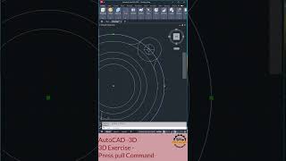 AutoCAD 3D Coupling Design Step by Step Modeling Tutorial AutoCAD3D CADDEngineer [upl. by Fennie]