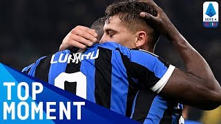 Lukaku Lets 17Year Old Sebastiano Esposito Take Penalty  Inter 40 Genoa  Top Moment  Serie A [upl. by Llenrep124]