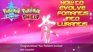 Pokémon Sword and Shield  How to Evolve Fomantis into Lurantis [upl. by Lennad]