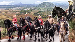 LA CABALGATA MAS GRANDE DE MICHOACAN  Festejando a la Virgen del Refugio en Condembaro Michoacan [upl. by Bethesda]