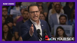 Full speech Gov Josh Shapiro speaks at Kamala Harris Tim Walz rally in Pennsylvania [upl. by Quinton389]