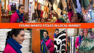 Found Manto Stoles in Local Market  Reasonable Shoes Shopping Haul [upl. by Alol]