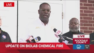 Rockdale County officials plan to speak with BioLab leadership about chemical plume [upl. by Malca684]