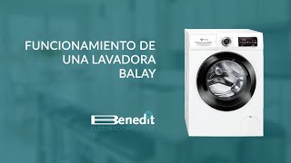 FUNCIONAMIENTO LAVADORA BALAY [upl. by Lebyram478]