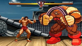 BAKI HANMA vs JUGGERNAUT  Highest Level Awesome Fight [upl. by Hgierb]