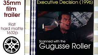 Executive Decision 1996 35mm film trailer flat hard matte 1632p [upl. by Dnalrag]