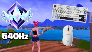 Aula F75 ASMR 😴 Fortnite OG Reload 🏆 Satisfying Keyboard Fortnite 540 FPS 4K [upl. by Auohc]