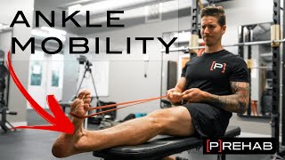 Ankle Mobility Exercises To Improve Ankle Dorsiflexion [upl. by Zena233]