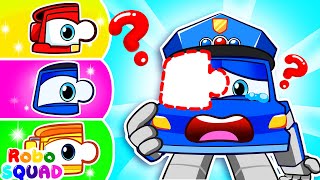 Body Puzzle Play 🧩🤔 Where Is My Body Song  Face Puzzle  RoboSquad Nursery Rhymes amp Kids Songs [upl. by Tnayrb]