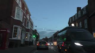 Driving Around Pershore Worcestershire England Friday 11th October 2024 [upl. by Revert]