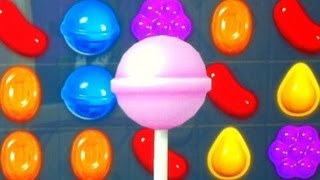 Candy Crush CRAZY LOLLIPOP SLOWMO [upl. by Oninotna428]