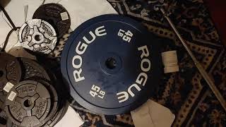 Rogue Calibrated Steel lbs Plates Review [upl. by Ajroj]