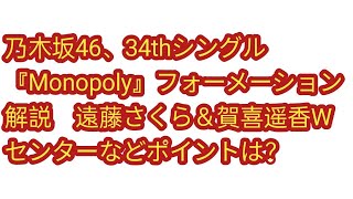 乃木坂46 『Monopoly』34thシングル LIVE モノポリー 初披露  Video [upl. by Novyaj]