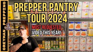 Home Grocery Store  Prepper Pantry Tour [upl. by Norahc242]