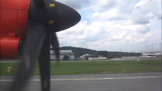 Malindo Air ATR72 departing Subang 15May14 [upl. by Rickert]